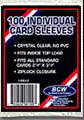 BCW card sleeves